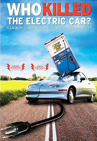 Na motivy osudu tohoto projektu byl v roce 2006 natočen dokumentární film „Kdo zabil elektromobil?“, pojednávající o tom, že se o jeho konec postarala petrolejová lobby (foto Amazon)