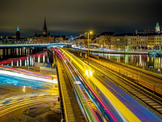 Stockholmská noc (foto chas B/Flickr)