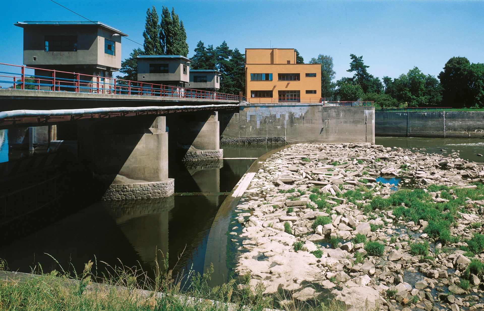 Malá vodní elektrárna Spytihněv (foto: Skupina ČEZ)