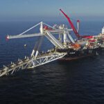 Pokládla potrubí pro Nordstream 2 (foto Gazprom)