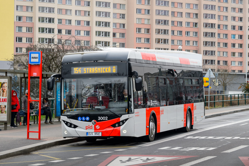 Nový pražský elektrobus Škoda E’CITY (Foto: Petr Hejna / DPP)