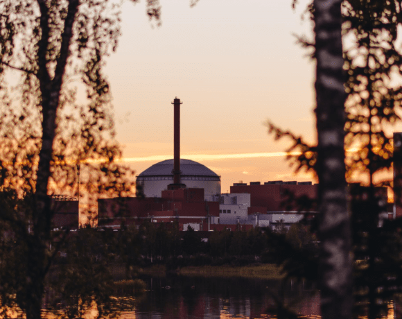 Třetí blok finské jaderné elektrárny Olkiluoto (foto TVO)